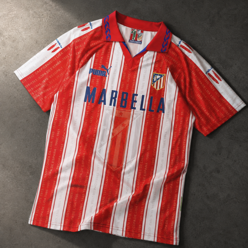 Atletico de Madrid titular 1995